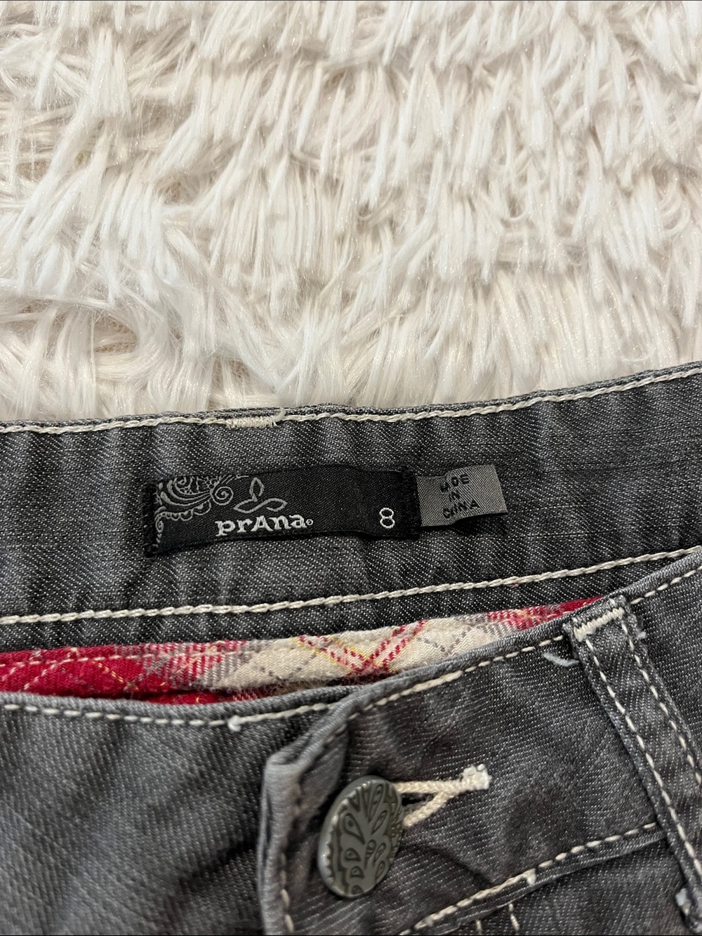 Prana jeans in gray 8 - Picture 4 of 6